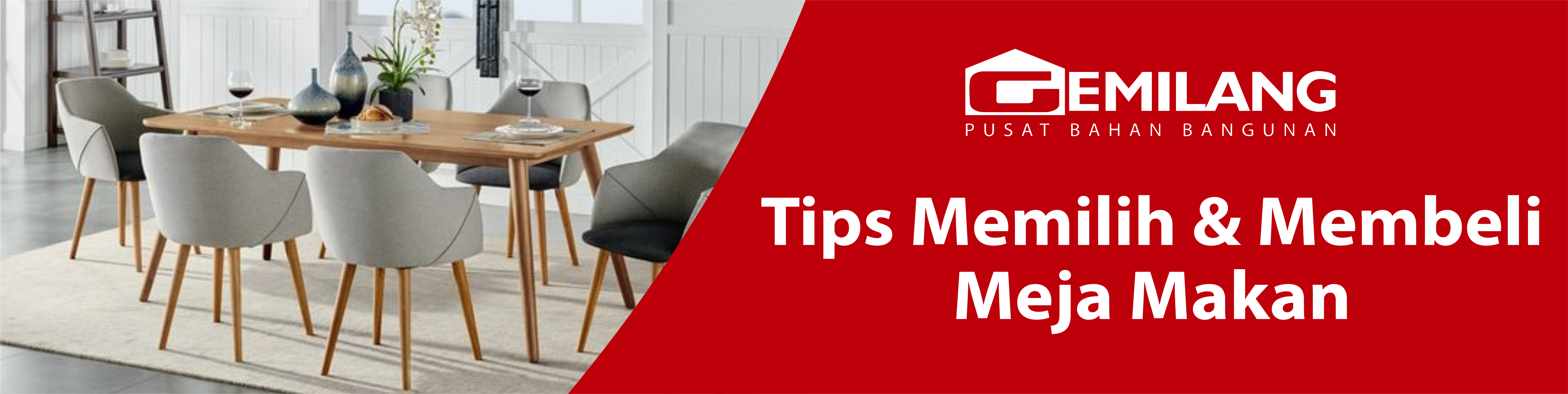 Tips Memilih & Membeli Meja Makan